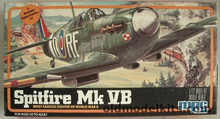 MPC 1/72 Supermarine Spitfire Mk.Vb - RAF Polish Kosciuszko Squadron  (Airfix Molds), 1-4007 plastic model kit